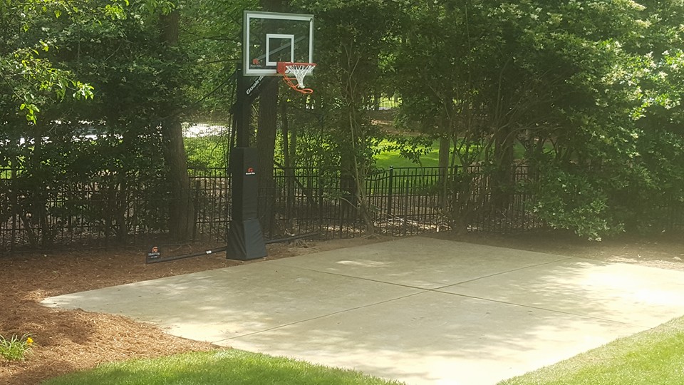 Basketball Goal Installation of Charlotte