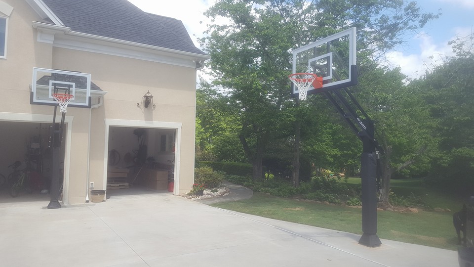 Basketball Goal Installation of Charlotte